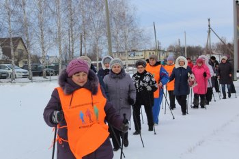 Районный фестиваль скандинавской ходьбы